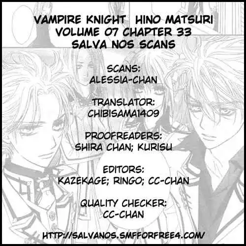 Vampire Knight Chapter 33 32